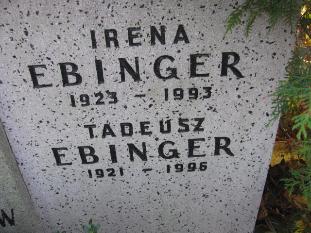 Bogumił Ebinger 1876 Warszawa Ewangelicko - Augsburski św. Trójcy - Grobonet - Wyszukiwarka osób pochowanych