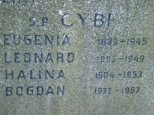 Eugenia Cybe 1888 Warszawa Ewangelicko - Augsburski św. Trójcy - Grobonet - Wyszukiwarka osób pochowanych