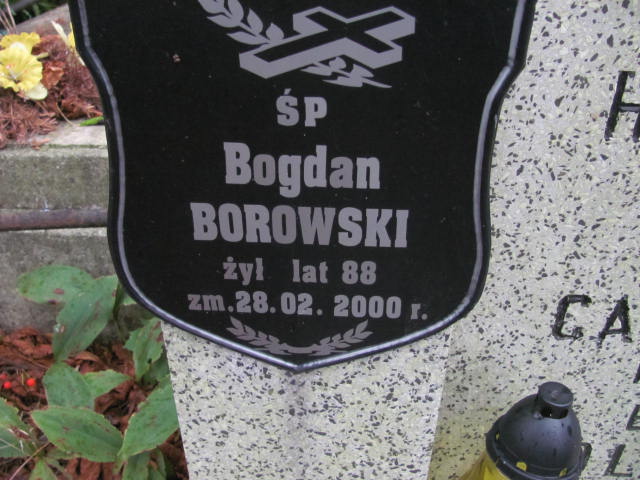 Bogdan Borowski 1912 Warszawa Ewangelicko - Augsburski św. Trójcy - Grobonet - Wyszukiwarka osób pochowanych