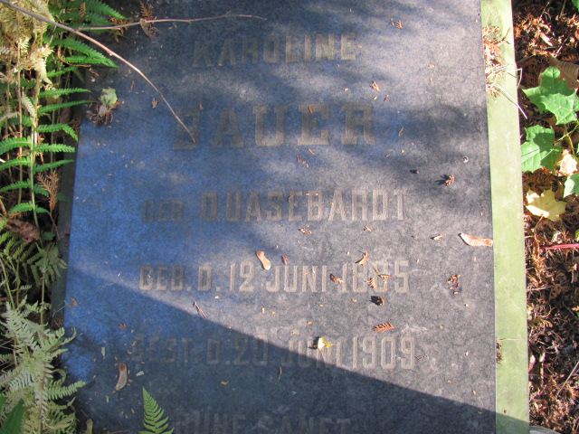 Karolina Bauer 1885 Warszawa Ewangelicko - Augsburski św. Trójcy - Grobonet - Wyszukiwarka osób pochowanych