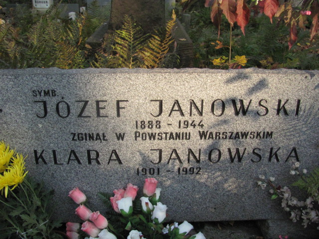 Józef Janowski 1888 Warszawa Ewangelicko - Augsburski św. Trójcy - Grobonet - Wyszukiwarka osób pochowanych