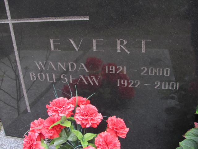 Wanda Kazimiera Ewert 1921 Warszawa Ewangelicko - Augsburski św. Trójcy - Grobonet - Wyszukiwarka osób pochowanych