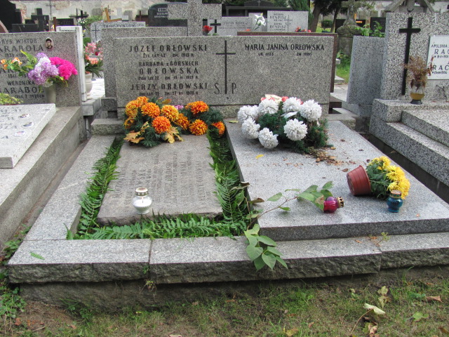 Grób Barbara Irena Orłowska