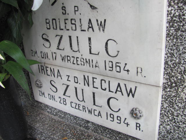 Bolesław Szulc 1890 Warszawa Ewangelicko - Augsburski św. Trójcy - Grobonet - Wyszukiwarka osób pochowanych