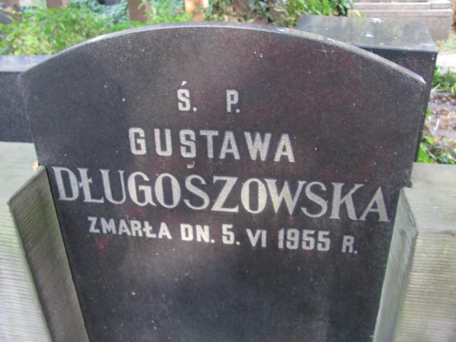 Gustawa Długoszowska 1878 Warszawa Ewangelicko - Augsburski św. Trójcy - Grobonet - Wyszukiwarka osób pochowanych