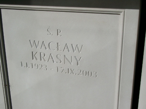 Wacław Krasny 1923 Warszawa Ewangelicko - Augsburski św. Trójcy - Grobonet - Wyszukiwarka osób pochowanych