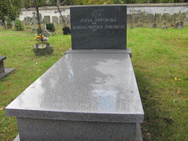 Grób Zofia Krystyna Jaworska