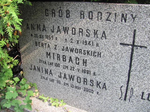 Anna Jaworska 1859 Warszawa Ewangelicko - Augsburski św. Trójcy - Grobonet - Wyszukiwarka osób pochowanych