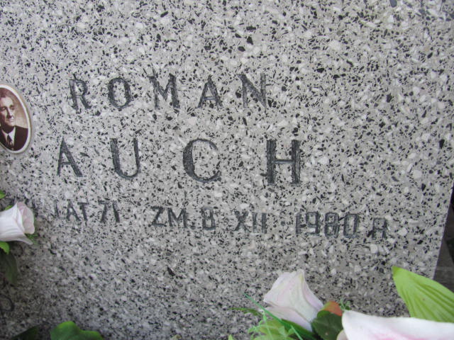 Roman Auch 1909 Warszawa Ewangelicko - Augsburski św. Trójcy - Grobonet - Wyszukiwarka osób pochowanych