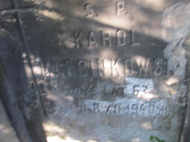 Karol Marcinkowski Warszawa Ewangelicko - Augsburski św. Trójcy - Grobonet - Wyszukiwarka osób pochowanych