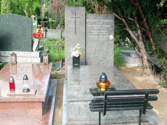 Władysław Gimpel (symb.) 1897 Warszawa Ewangelicko - Augsburski św. Trójcy - Grobonet - Wyszukiwarka osób pochowanych