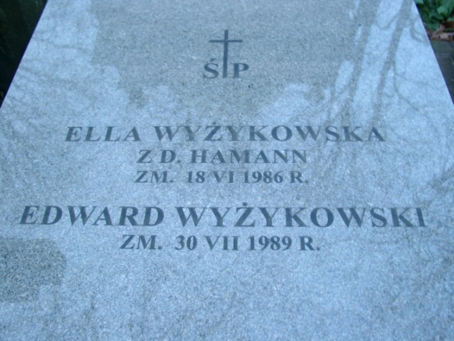 Ella Wyżykowska 1910 Warszawa Ewangelicko - Augsburski św. Trójcy - Grobonet - Wyszukiwarka osób pochowanych