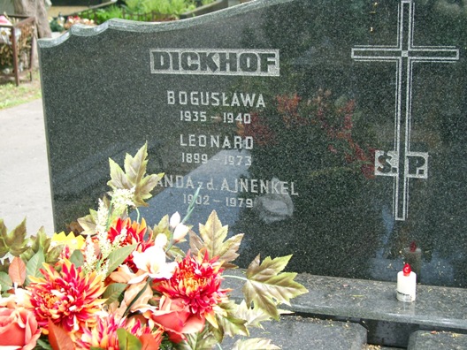 Bogusława Dickhof 1934 Warszawa Ewangelicko - Augsburski św. Trójcy - Grobonet - Wyszukiwarka osób pochowanych