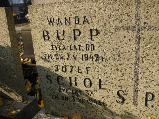 Wanda Bupp 1881 Warszawa Ewangelicko - Augsburski św. Trójcy - Grobonet - Wyszukiwarka osób pochowanych
