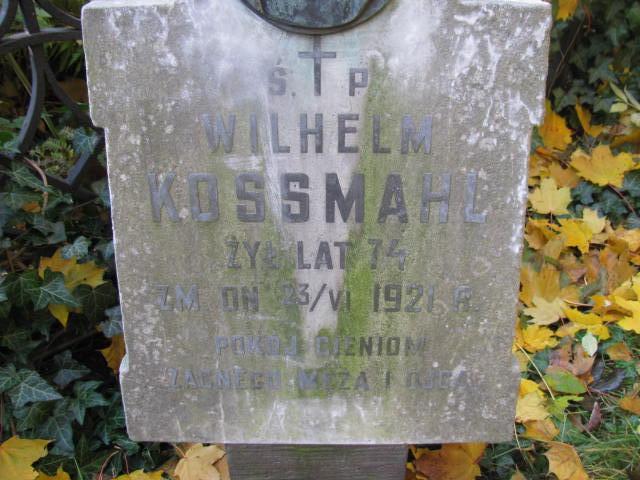 JAN PAWEŁ Kosmahl 1927 Warszawa Ewangelicko - Augsburski św. Trójcy - Grobonet - Wyszukiwarka osób pochowanych