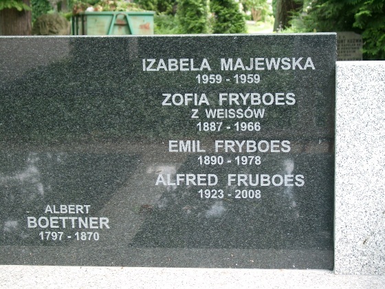 Robert Weiss 1857 Warszawa Ewangelicko - Augsburski św. Trójcy - Grobonet - Wyszukiwarka osób pochowanych