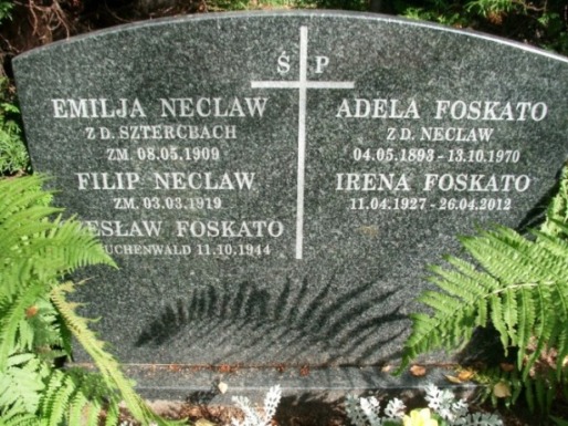 Czesław Foskato (symb.) 1894 Warszawa Ewangelicko - Augsburski św. Trójcy - Grobonet - Wyszukiwarka osób pochowanych