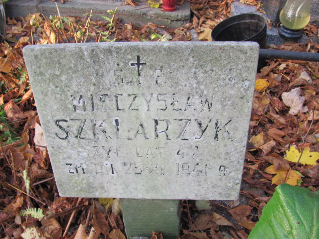 Mieczysław Szklarzyk 1893 Warszawa Ewangelicko - Augsburski św. Trójcy - Grobonet - Wyszukiwarka osób pochowanych