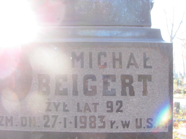 Maria Beigert 1865 Warszawa Ewangelicko - Augsburski św. Trójcy - Grobonet - Wyszukiwarka osób pochowanych