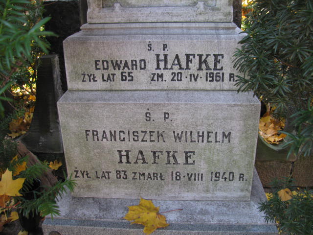 Zofia Danuta Hafke 1925 Warszawa Ewangelicko - Augsburski św. Trójcy - Grobonet - Wyszukiwarka osób pochowanych