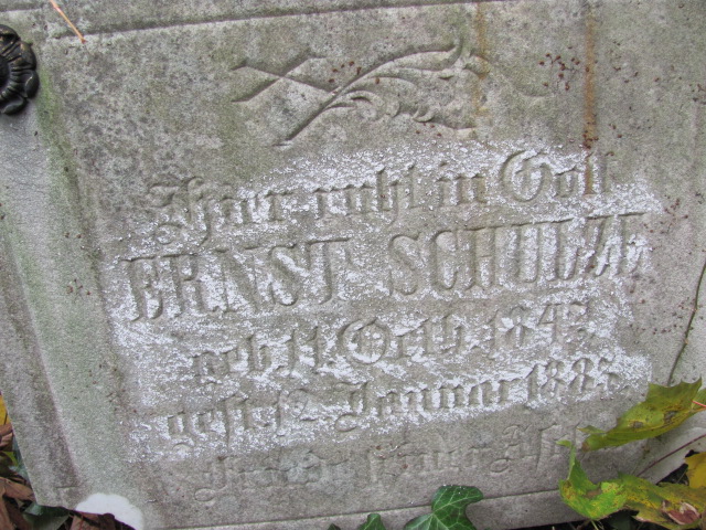 Ernst Schulze 1842 Warszawa Ewangelicko - Augsburski św. Trójcy - Grobonet - Wyszukiwarka osób pochowanych