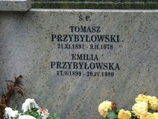 Tomasz Przybyłowski 1891 Warszawa Ewangelicko - Augsburski św. Trójcy - Grobonet - Wyszukiwarka osób pochowanych