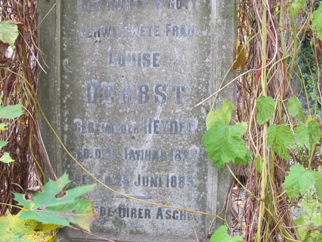 Louise Herbst 1822 Warszawa Ewangelicko - Augsburski św. Trójcy - Grobonet - Wyszukiwarka osób pochowanych