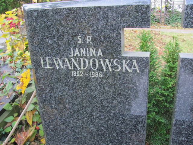 Janina Lewandowska 1892 Warszawa Ewangelicko - Augsburski św. Trójcy - Grobonet - Wyszukiwarka osób pochowanych