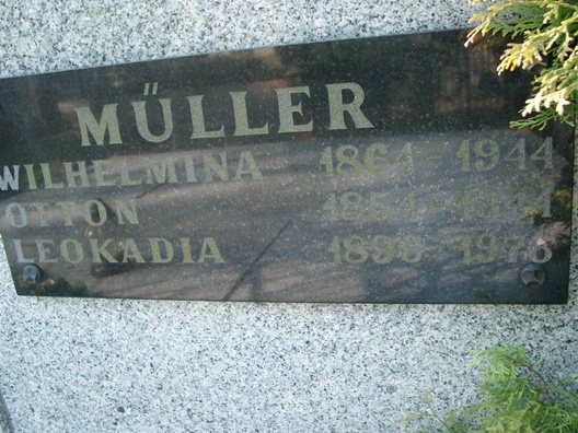 Otton Muller 1853 Warszawa Ewangelicko - Augsburski św. Trójcy - Grobonet - Wyszukiwarka osób pochowanych