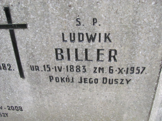 Natalia Biller 1891 Warszawa Ewangelicko - Augsburski św. Trójcy - Grobonet - Wyszukiwarka osób pochowanych