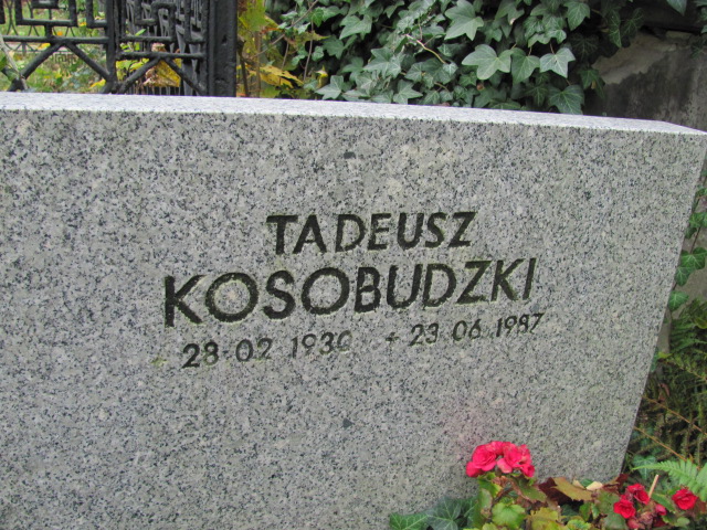 Tadeusz Kosobudzki 1930 Warszawa Ewangelicko - Augsburski św. Trójcy - Grobonet - Wyszukiwarka osób pochowanych