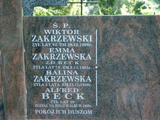 Józefina Beck 1879 Warszawa Ewangelicko - Augsburski św. Trójcy - Grobonet - Wyszukiwarka osób pochowanych
