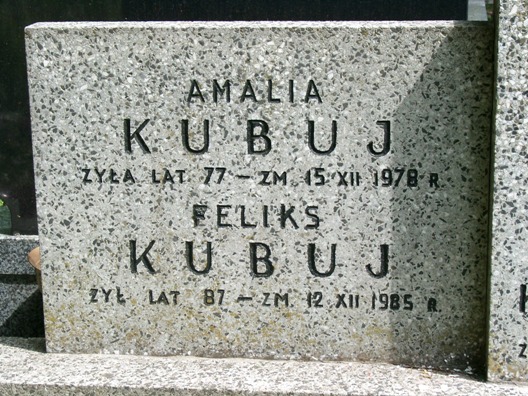 Alicja Kubuj 1925 Warszawa Ewangelicko - Augsburski św. Trójcy - Grobonet - Wyszukiwarka osób pochowanych