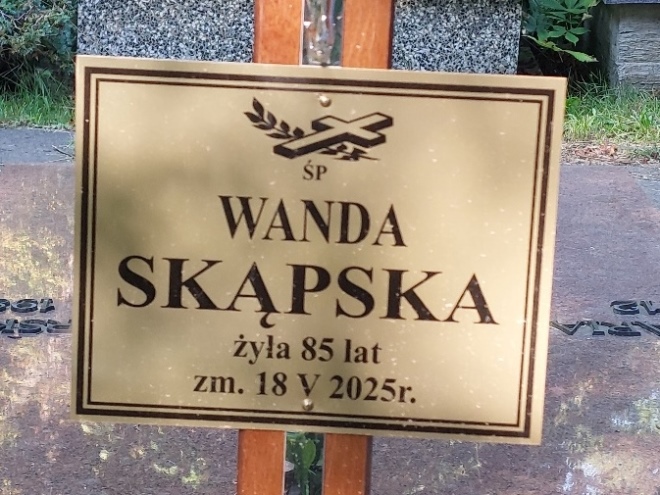 Wanda Skąpska 1939 Warszawa Ewangelicko - Augsburski św. Trójcy - Grobonet - Wyszukiwarka osób pochowanych