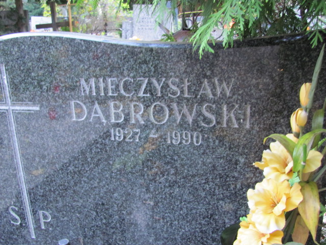 Mieczysław Dąbrowski 1927 Warszawa Ewangelicko - Augsburski św. Trójcy - Grobonet - Wyszukiwarka osób pochowanych