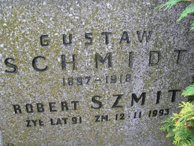 Gustaw Schmidt 1897 Warszawa Ewangelicko - Augsburski św. Trójcy - Grobonet - Wyszukiwarka osób pochowanych