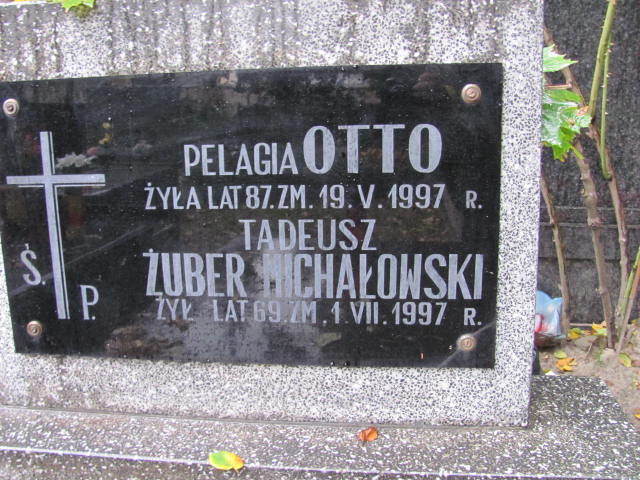 Tadeusz Stanisław Żuber vel Michałowski 1928 Warszawa Ewangelicko - Augsburski św. Trójcy - Grobonet - Wyszukiwarka osób pochowanych