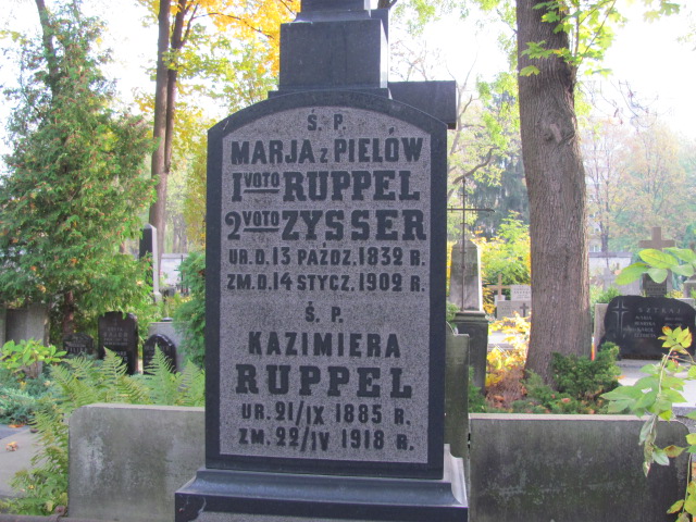 Maria Zysser 1832 Warszawa Ewangelicko - Augsburski św. Trójcy - Grobonet - Wyszukiwarka osób pochowanych