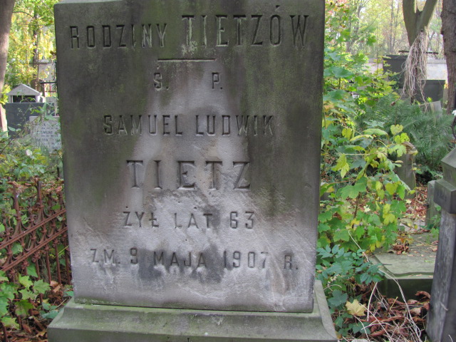 Florentyna Pacych 1871 Warszawa Ewangelicko - Augsburski św. Trójcy - Grobonet - Wyszukiwarka osób pochowanych