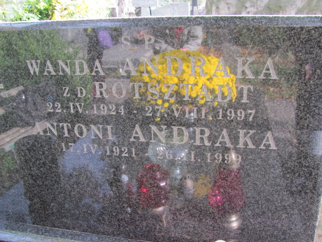 Antoni Józef Andraka 1921 Warszawa Ewangelicko - Augsburski św. Trójcy - Grobonet - Wyszukiwarka osób pochowanych