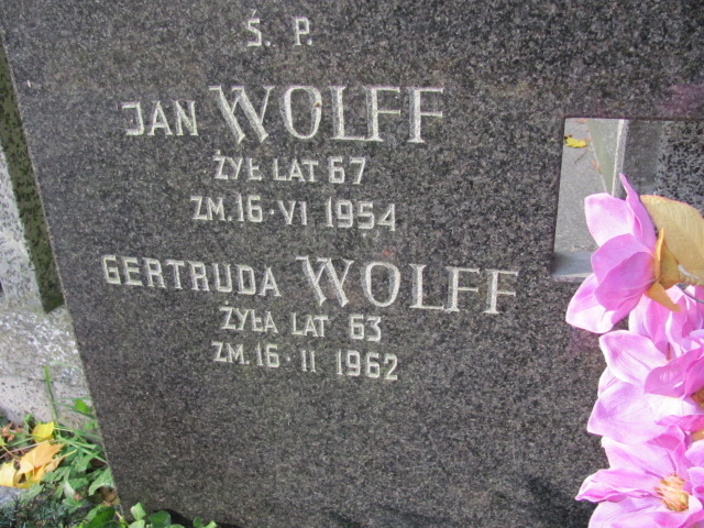 Gertruda Karolina Wolff 1899 Warszawa Ewangelicko - Augsburski św. Trójcy - Grobonet - Wyszukiwarka osób pochowanych