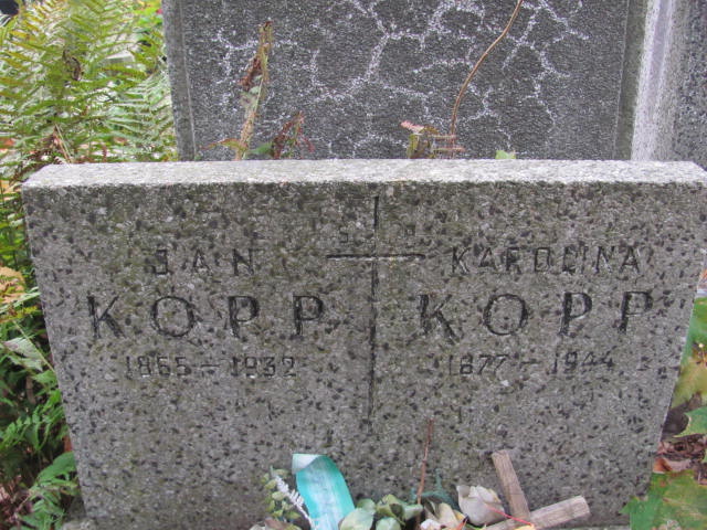 Jan Kopp 1865 Warszawa Ewangelicko - Augsburski św. Trójcy - Grobonet - Wyszukiwarka osób pochowanych