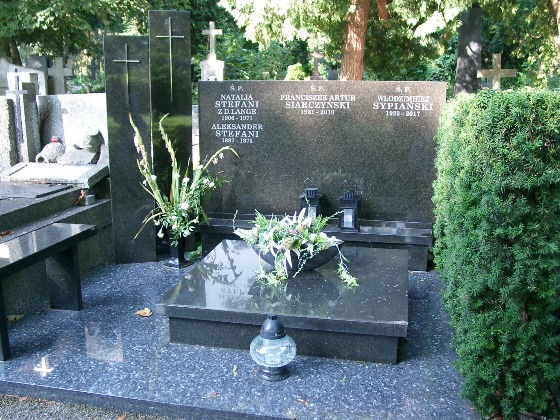 Grób Natalia Stefani