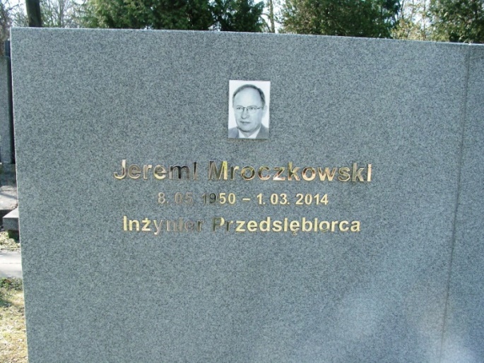 Jeremi Stanisław Mroczkowski 1950 Warszawa Ewangelicko - Augsburski św. Trójcy - Grobonet - Wyszukiwarka osób pochowanych