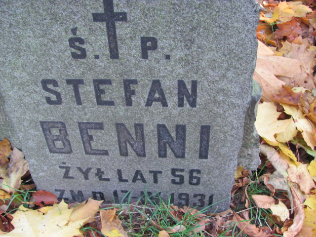 Herman Benni 1834 Warszawa Ewangelicko - Augsburski św. Trójcy - Grobonet - Wyszukiwarka osób pochowanych