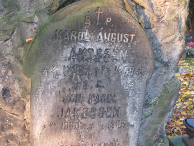 Karol August Jakobsen 1789 Warszawa Ewangelicko - Augsburski św. Trójcy - Grobonet - Wyszukiwarka osób pochowanych