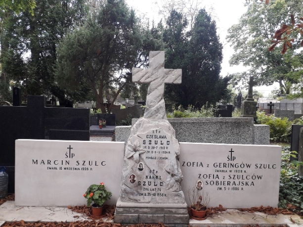 Czesława Szulc 1910 Warszawa Ewangelicko - Augsburski św. Trójcy - Grobonet - Wyszukiwarka osób pochowanych