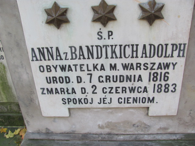 Grób Jan Adolph