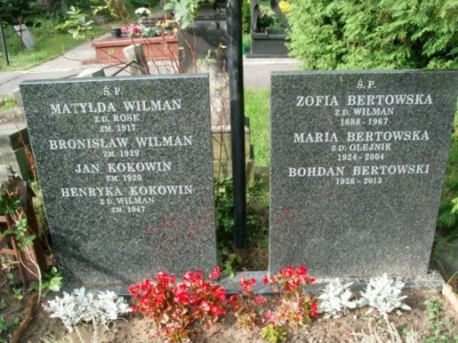 Bronisław Willman Warszawa Ewangelicko - Augsburski św. Trójcy - Grobonet - Wyszukiwarka osób pochowanych