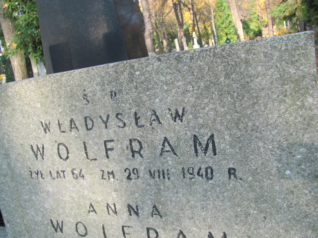 Anna Wolfram 1880 Warszawa Ewangelicko - Augsburski św. Trójcy - Grobonet - Wyszukiwarka osób pochowanych